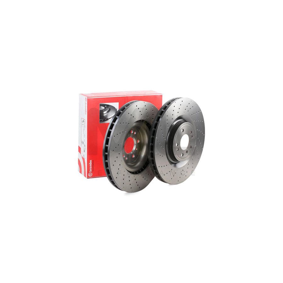 BREMBO COATED DISC LINE 09.A960.21 Brake Disc Perforated / Vented, Coated, High-carbon, with bolts/screws | ML Performance Car Parts