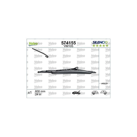Valeo Silencio Conventional Single 574155 Wiper Blade | ML Performance UK Car Parts