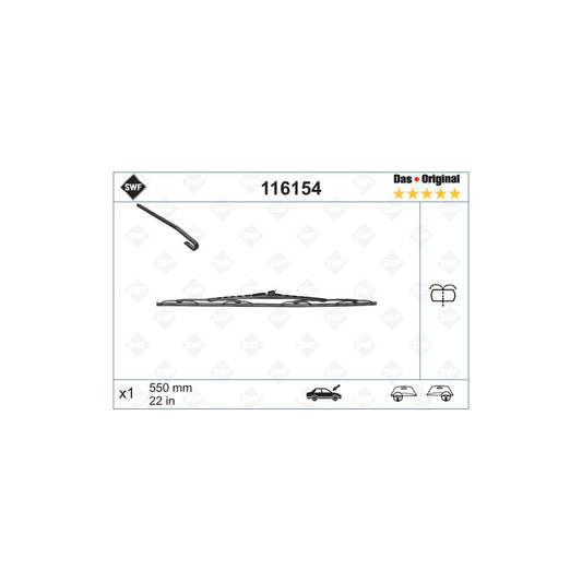 Swf Original 116154 Wiper Blade | ML Performance UK Car Parts