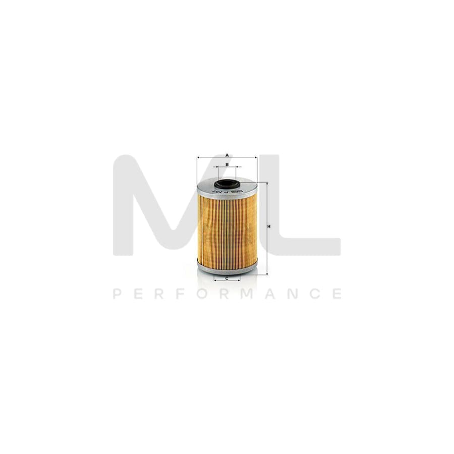 MANN-FILTER P 732 x Fuel filter Filter Insert, with seal | ML Performance Car Parts