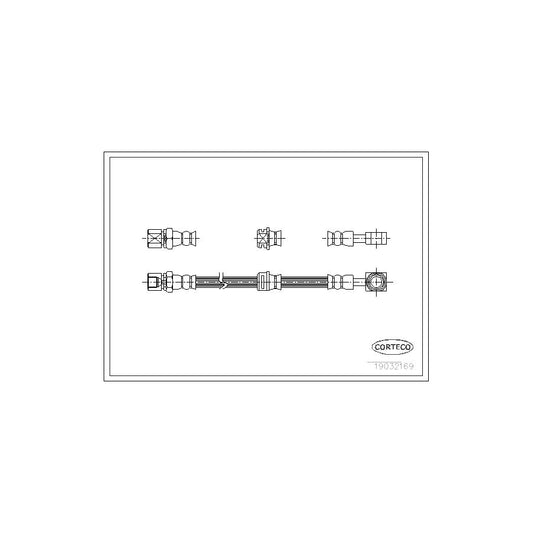 Corteco 19032169 Brake Hose | ML Performance UK