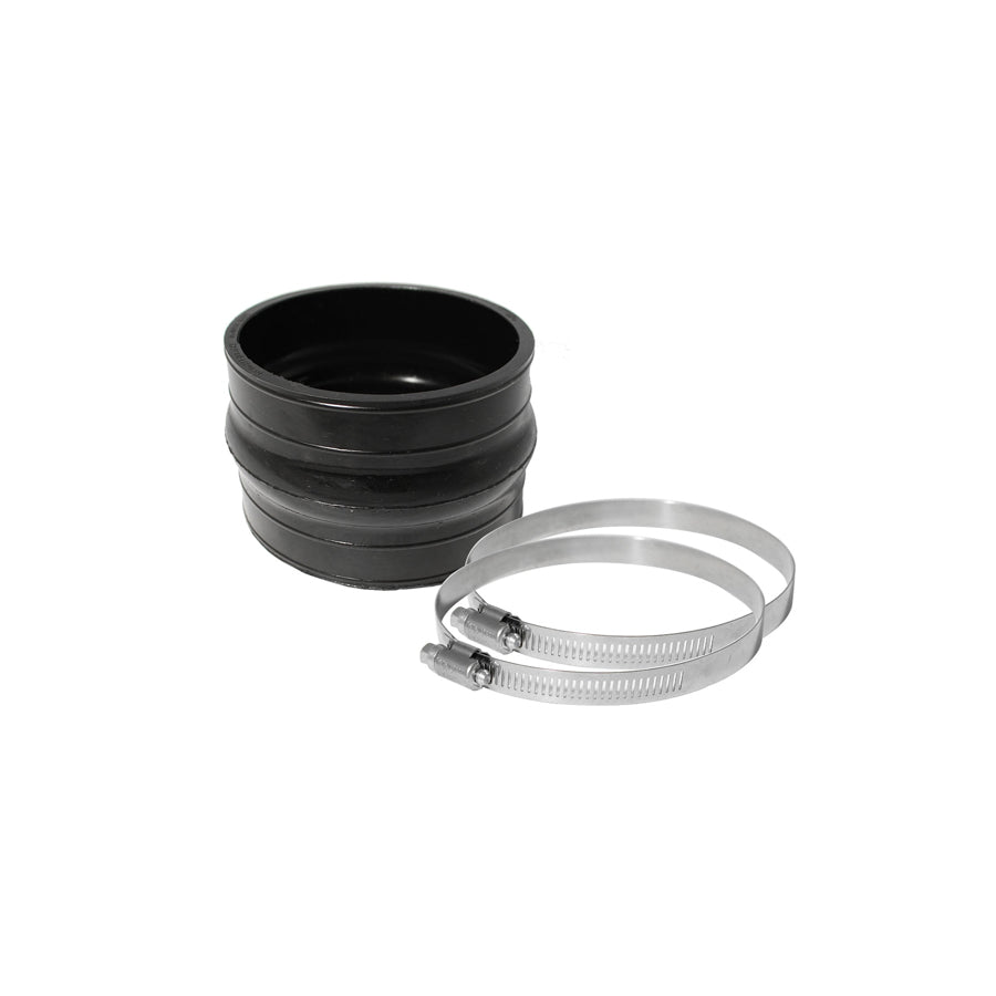  aFe 59-00001 (4-1/4 IN ID x 3 IN L) Straight Coupler w/ Hump - Black Replacement Coupling Kit  | ML Performance UK Car Parts