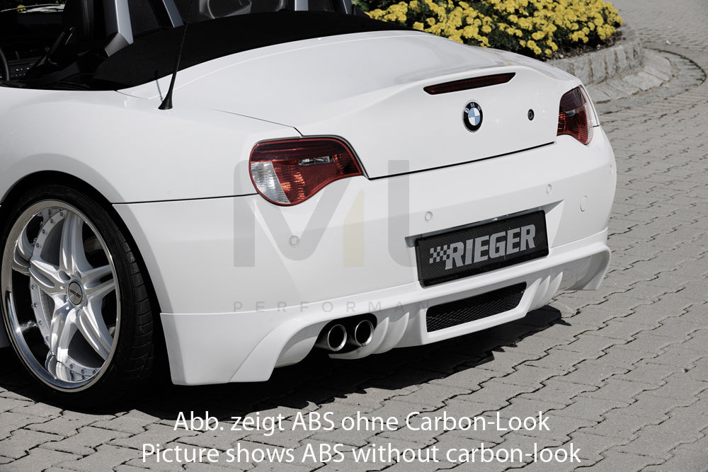Rieger 00099856 BMW Z4 E85 Rear Diffuser 7 | ML Performance UK Car Parts