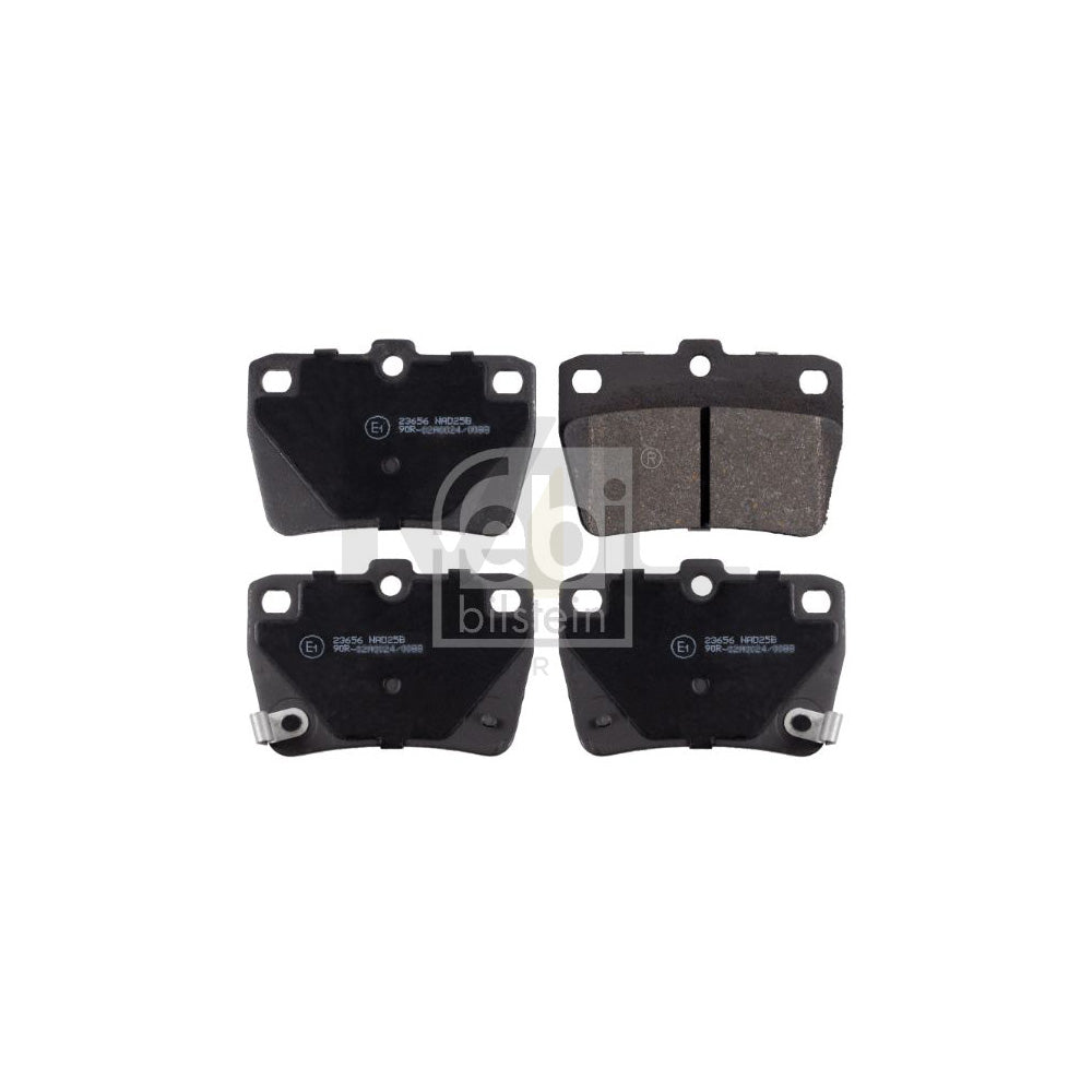 Febi Bilstein 16723 Brake Pad Set For Toyota Rav 4 Rear Axle, With Acoustic Wear Warning | ML Performance Car Parts