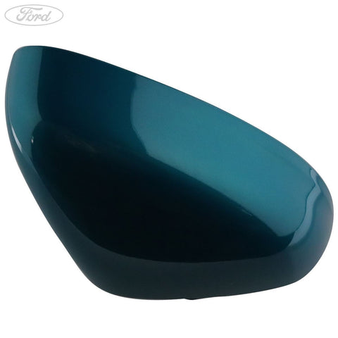 GENUINE FORD 2085101 FIESTA O/S DOOR MIRROR HOUSING COVER BLUE WAVE 2017- | ML Performance UK