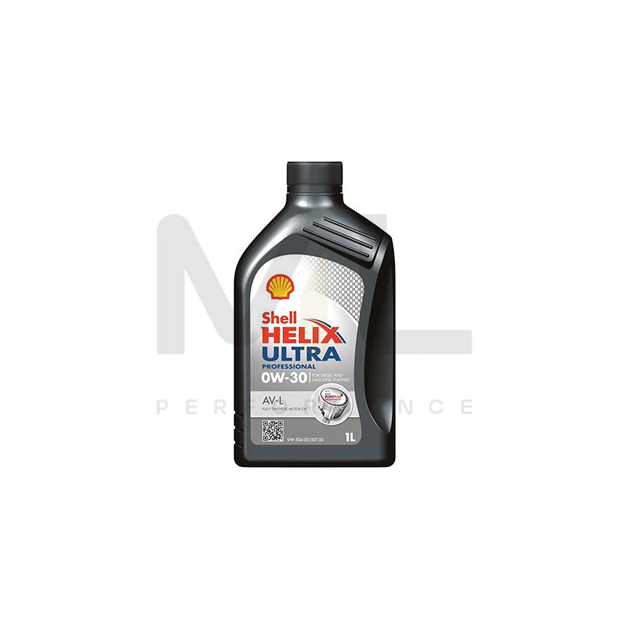 Shell Helix Ultra Professional AV-L Engine Oil - 0W-30 - 1Ltr Engine Oil ML Performance UK ML Car Parts