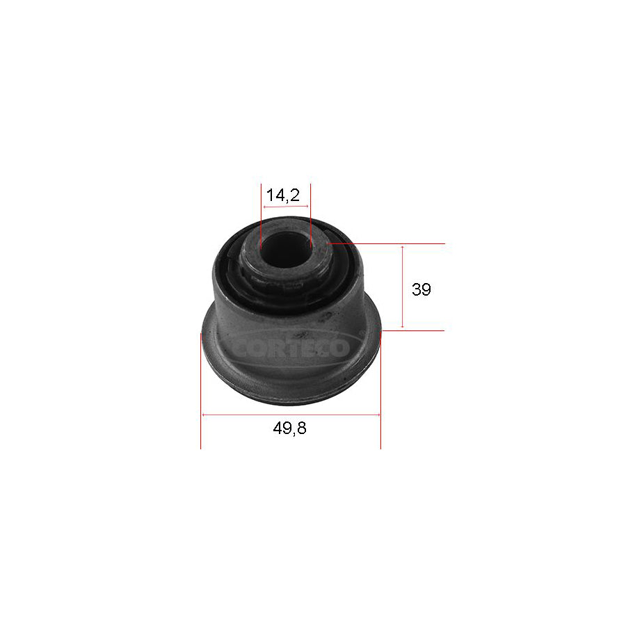 Corteco 80005179 Control Arm / Trailing Arm Bush For CitroeN C5 | ML Performance UK Car Parts