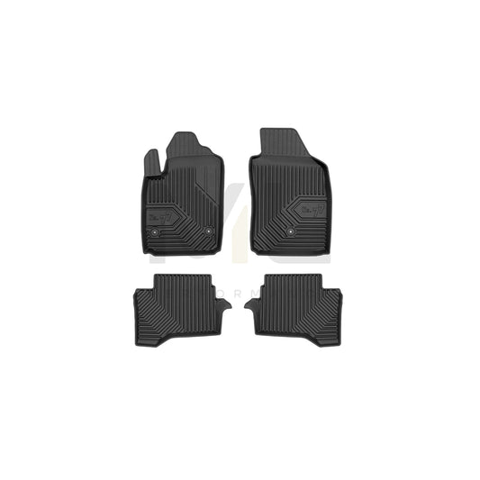 FROGUM Tailored, No.77 77426856 Floor mat set for FIAT 500e Elastomer, Front and Rear, Quantity: 4, Black | ML Performance Car Parts