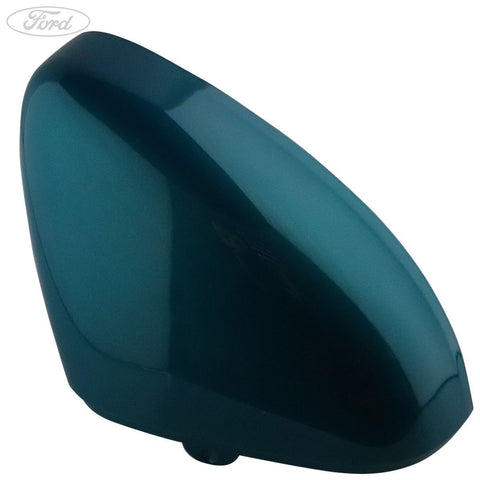 GENUINE FORD 2085101 FIESTA O/S DOOR MIRROR HOUSING COVER BLUE WAVE 2017- | ML Performance UK