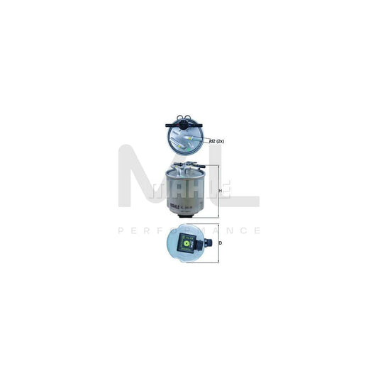 MAHLE ORIGINAL KL 440/39 Fuel filter In-Line Filter | ML Performance Car Parts