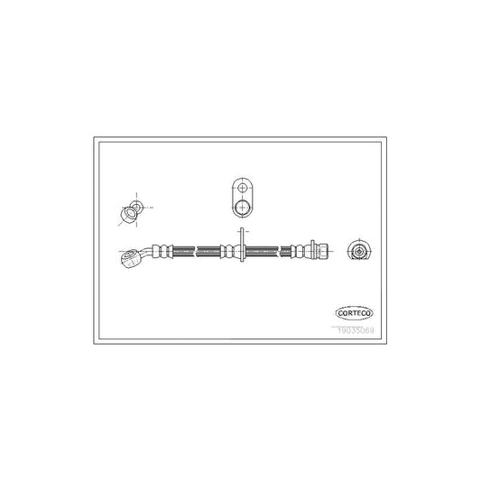 Corteco 19035069 Brake Hose | ML Performance UK