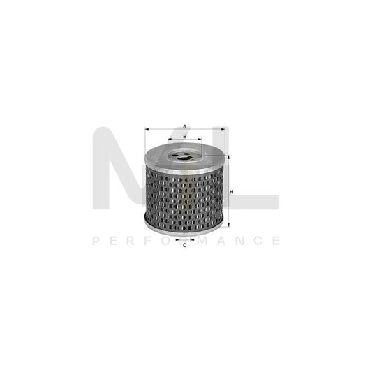 MANN-FILTER H 810 Oil Filter for VAUXHALL CHEVETTE Filter Insert | ML Performance Car Parts