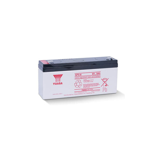Ultramax Yuasa NP3-6 Valve Regulated Lead Acid Battery | ML Performance UK Car Parts