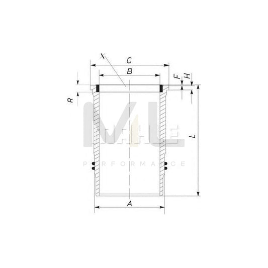 MAHLE ORIGINAL 061 WN 15 Cylinder Sleeve 127mm | ML Performance Car Parts