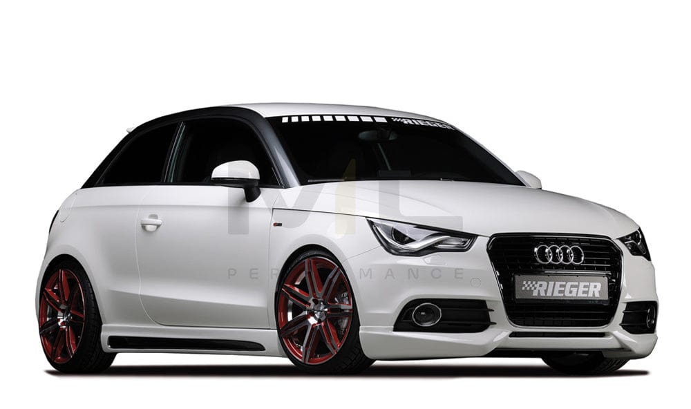 Rieger 00044100 Audi 8X A1 Front Splitter 5 | ML Performance UK Car Parts