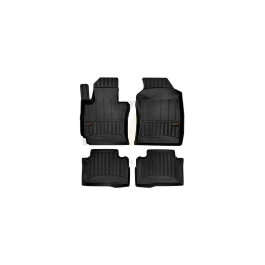 FROGUM Tailored 3D408951 Floor mat set for SSANGYONG Tivoli Off-Road Elastomer, Front and Rear, Quantity: 4, Black | ML Performance Car Parts