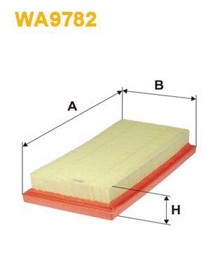 WIX Filters WA9782 Air Filter For Mitsubishi Mirage