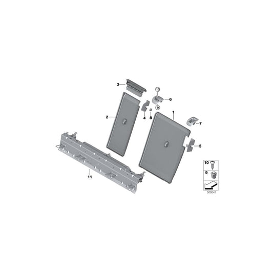 Genuine BMW 52207363289 F16 M Cross Member ISOFIX (Inc. X6 50iX 4.0, X6 28iX & X6 35iX) | ML Performance UK Car Parts