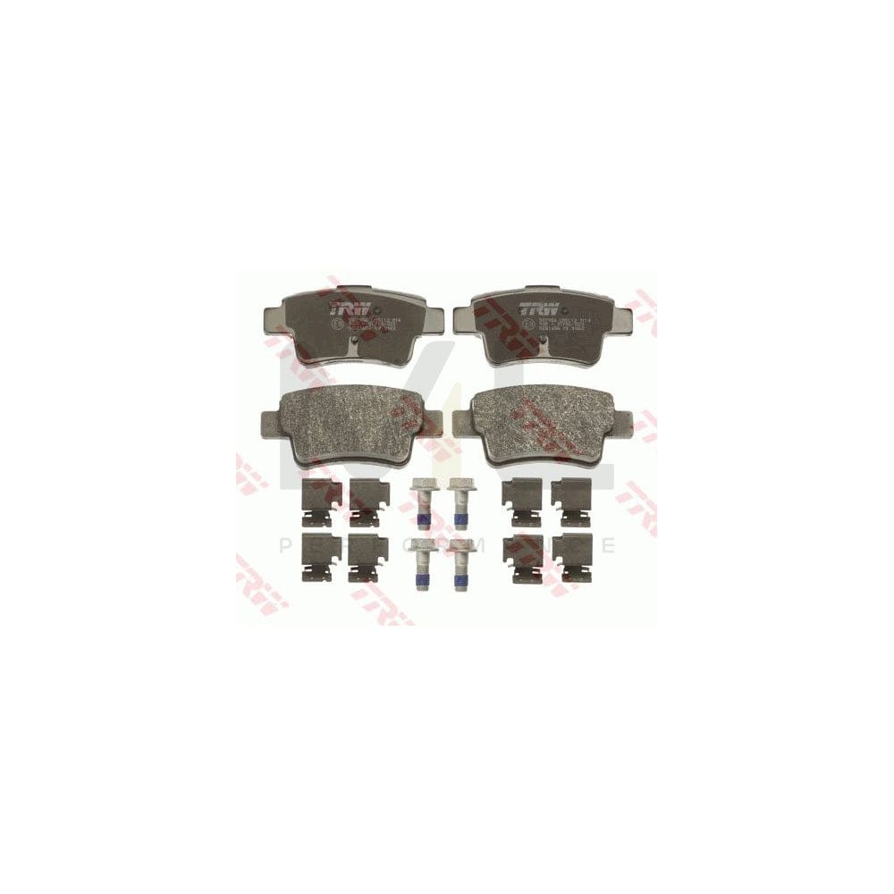 TRW Gdb1656 Brake Pad Set Not Prepared For Wear Indicator, With Brake Caliper Screws, With Accessories | ML Performance Car Parts