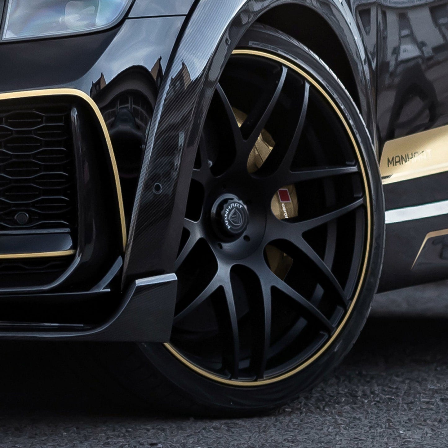 MANHART MHRRSQ822105 CLASSIC LINE RIMS FOR AUDI RSQ8  MATTE BLACK