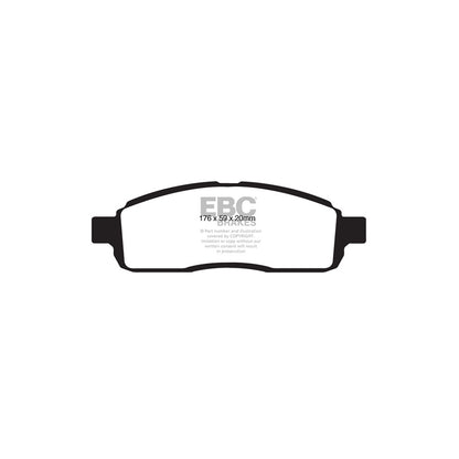 EBC PD13KF778 Ford F-150 Yellowstuff Front Brake Pad & GD Disc Kit 2 | ML Performance UK Car Parts