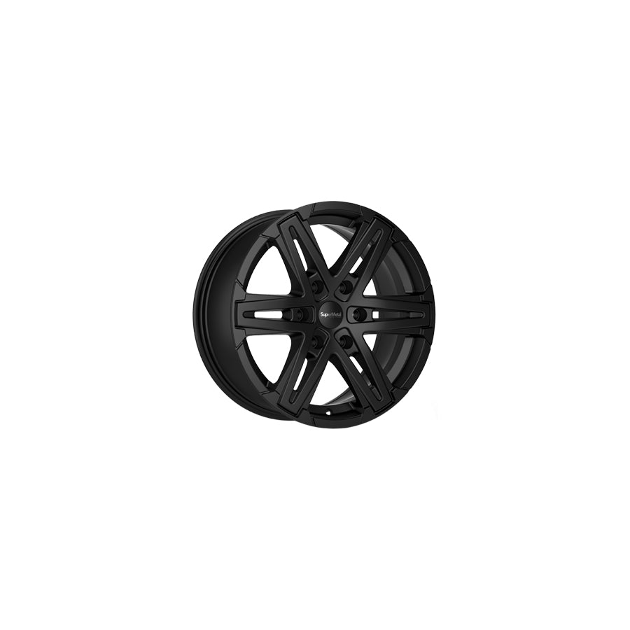 SuperMetal Compass 8.5x18 ET37 20017 Matt Black Wheel | ML Performance UK Car Parts