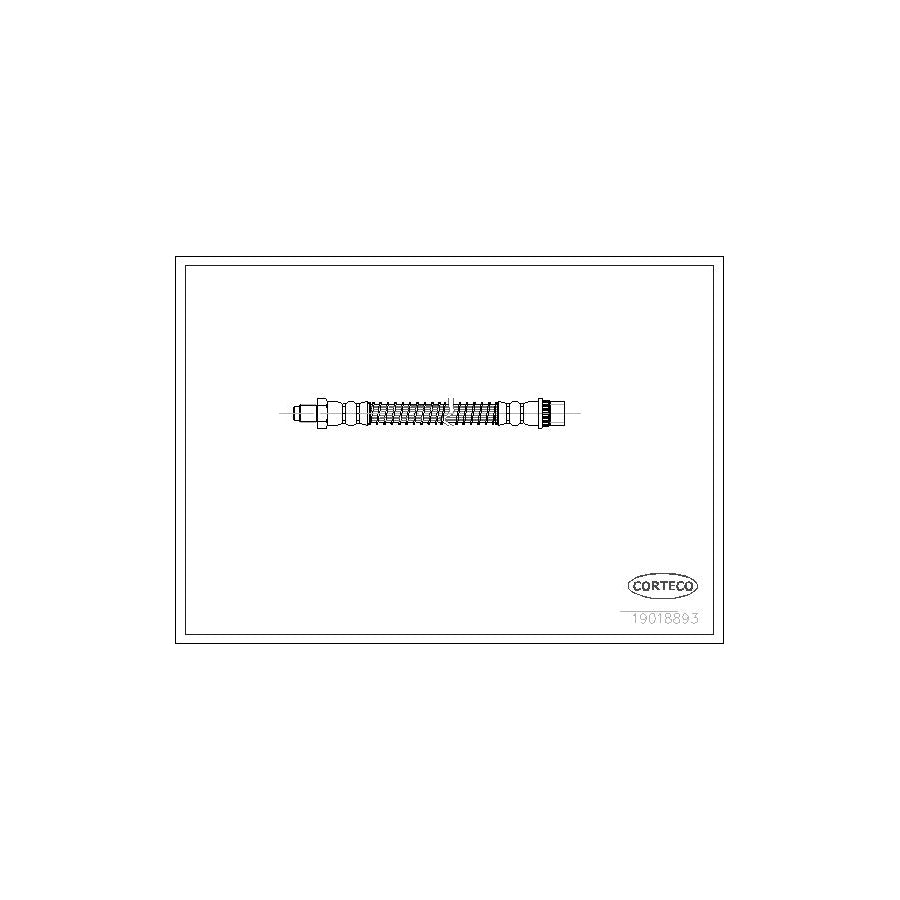 Corteco 19018893 Brake Hose | ML Performance UK
