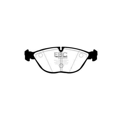 EBC PD04KF030 Mercedes-Benz W220 Bluestuff Front Brake Pad & Plain Disc Kit - ATE Caliper 2 | ML Performance UK Car Parts