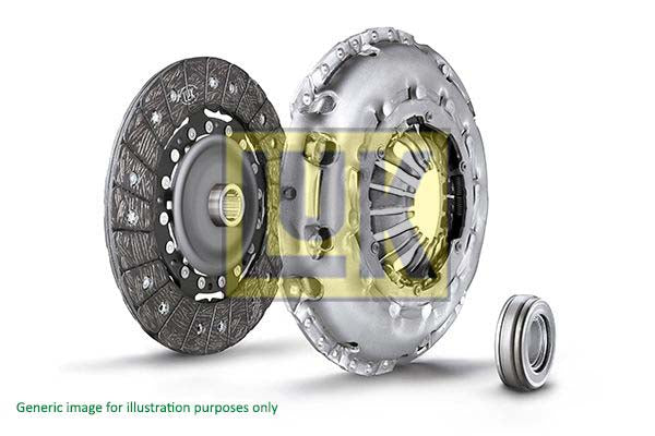 LuK Br 0222 624 1917 60 Clutch Kit For Toyota 4Runner (_N1_)