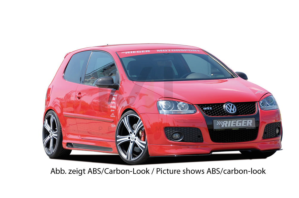 Rieger 00059405 VW Mk5 Golf Side Skirt 3 | ML Performance UK Car Parts