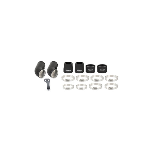 Mishimoto MMICP-F10-12MWBK 12-16 BMW F10 M5 Intercooler Pipe Kit Micro Wrinkle Black