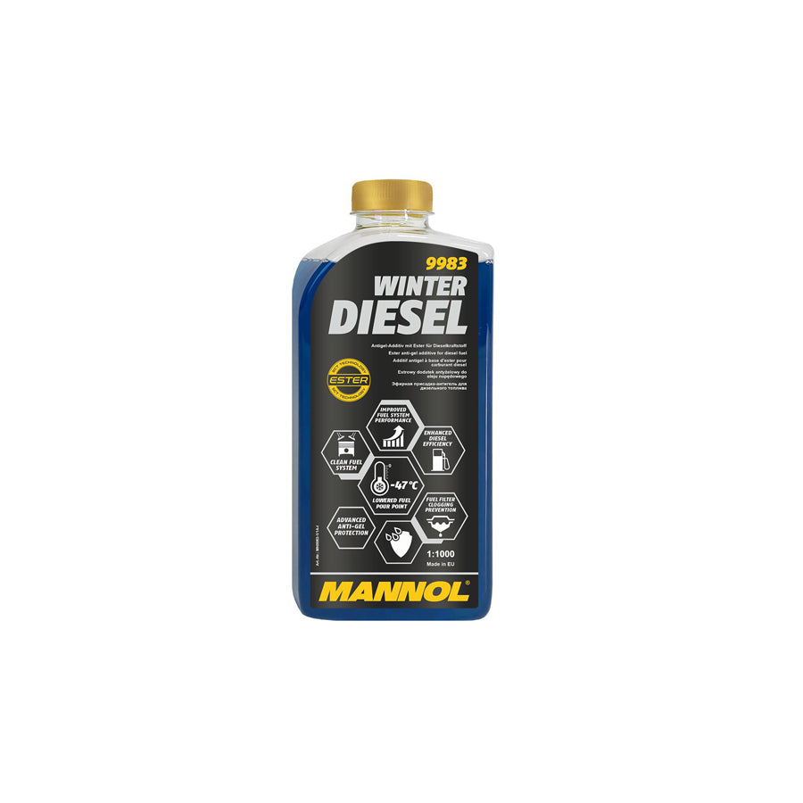 MANNOL Winter Diesel MN9983-1PET Engine Oil Additive | ML Performance UK Car Parts