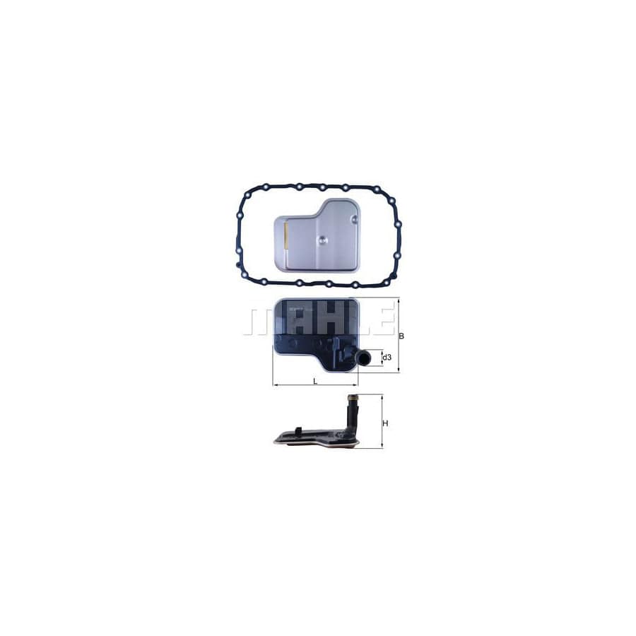 Mahle Original Hx 240D Hydraulic Filter, Automatic Transmission | ML Performance UK Car Parts