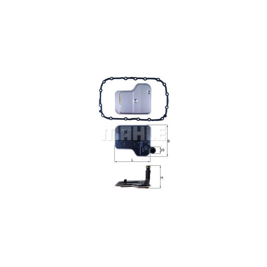 Mahle Original Hx 240D Hydraulic Filter, Automatic Transmission | ML Performance UK Car Parts
