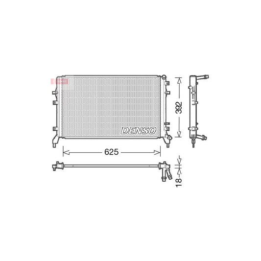 Denso DRM02016 Drm02016 Engine Radiator | ML Performance UK