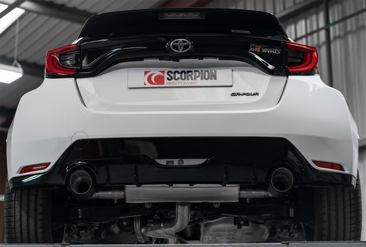 Scorpion STY009CF Toyota GR Yaris Resonated Gpf Back System | ML Performance UK UK