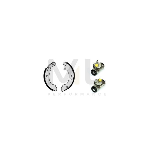 BREMBO STANDARD KIT H 56 006 Brake Shoe Set for NISSAN PRIMERA Ø: 203mm | ML Performance Car Parts