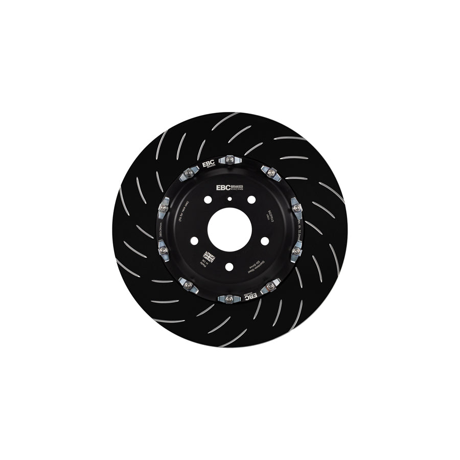 EBC P2DK050Y Nissan GT-R (R35) Front Kit Yellowstuff Pads & 2-Piece Fully-Floating Discs - Brembo Caliper 3 | ML Performance UK Car Parts