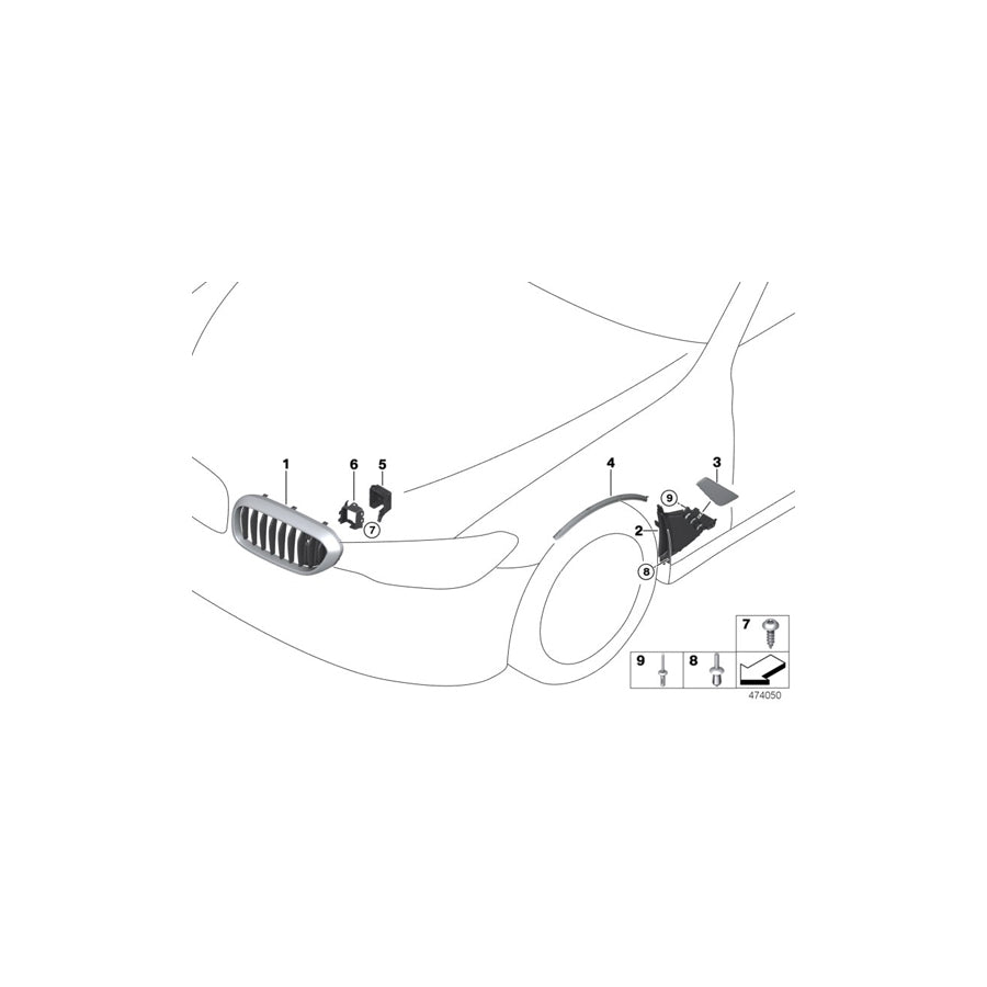 Genuine BMW 51137370657 G30 G31 Mount Camera NIVI (Inc. 530i, 520i 1.6 & 530d) | ML Performance UK