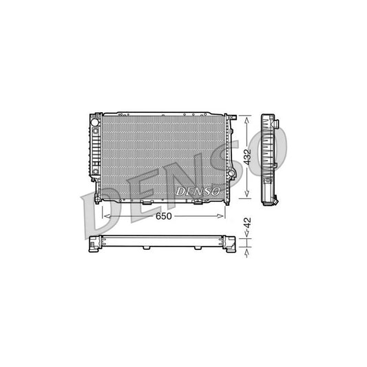 Denso DRM05057 Drm05057 Engine Radiator For Bmw 5 Series | ML Performance UK