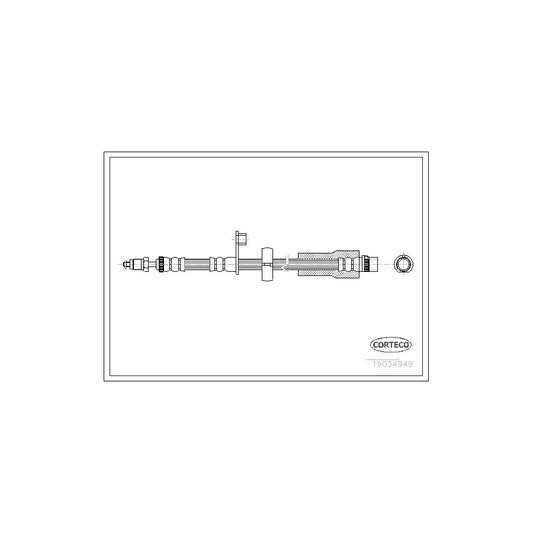 Corteco 19034949 Brake Hose | ML Performance UK