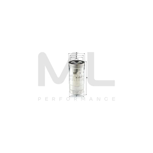 MANN-FILTER WK 853/14 Fuel filter Spin-on Filter | ML Performance Car Parts