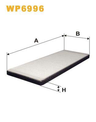 WIX Filters WP6996 Pollen Filter For Skoda Felicia