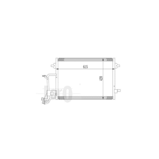 Abakus 0530160013 Air Conditioning Condenser | ML Performance UK