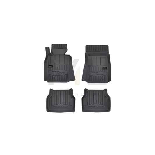 FROGUM Tailored 3D407367 Floor mat set for BMW 5 Series Elastomer, Front and Rear, Quantity: 4, Black | ML Performance Car Parts