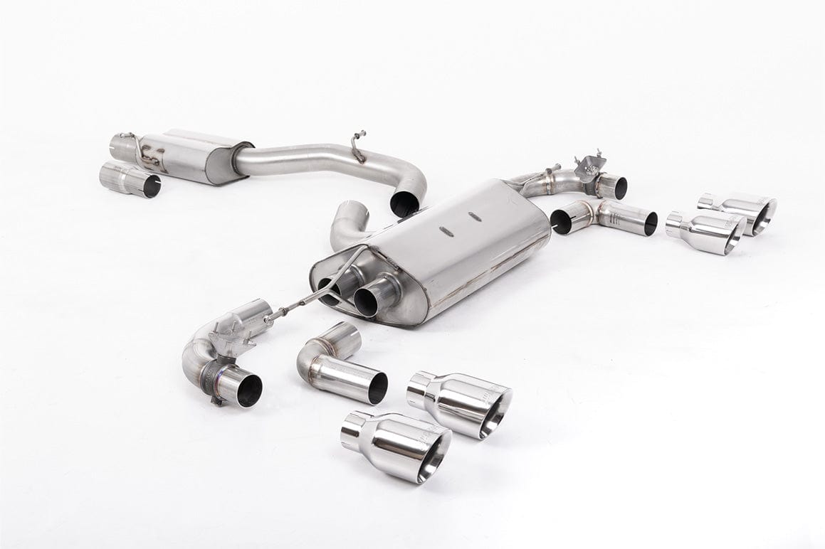 Volkswagen Golf Mk7.5 R 2.0 TSI 300PS (GPF Equipped Models Only) - 80mm Race Systems 2019-2022 Cat-back Exhaust