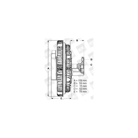Beru LK085 Fan Clutch