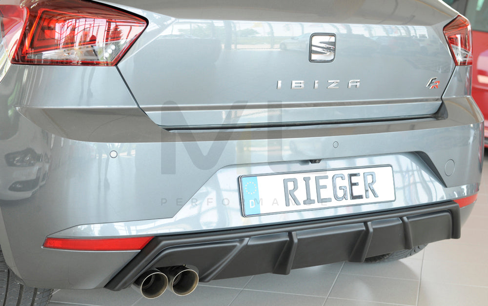 Rieger 00027102 SEAT KJ Rear Diffuser (Ibiza FR & Ibiza) 7 | ML Performance UK Car Parts