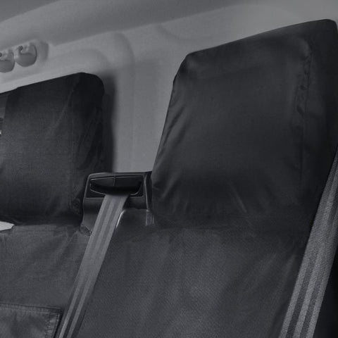 GENUINE FORD 2457391 TRANSIT CUSTOM HDD* SEAT COVER FOR DUAL PASSENGER SEAT, BLACK, 2018 ONWARD | ML Performance UK