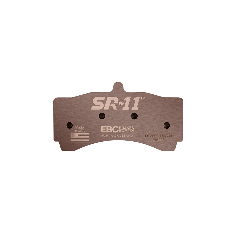 EBC DP8006.17SR11 Front SR-11 Brake Pads 2 | ML Performance UK Car Parts